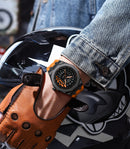 Rotate 360 Man's Watch Original 3D Wheel Watch Waterproof Spinning  Watch